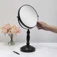 thumbnail image 5 of Zadro Dual Vanity Makeup Mirrors with Magnification and Swiveling Head, 5 of 8