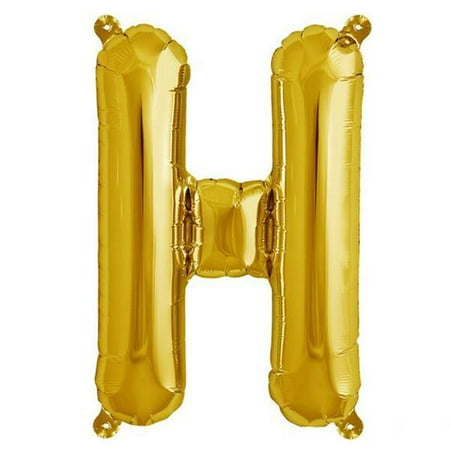 Efavormart 16 Shinny Gold Foil Balloons Letter Balloons For Wedding