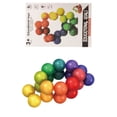 thumbnail image 1 of Stress Relieving Toys For Adults And Kids 3D Magic Ball Sphere Fidget Toy Educational Colorful Beads For Focus And Anxiety Relief 0.8 Inch 20 Pcs, 1 of 6