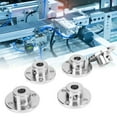 thumbnail image 1 of Flange Coupling Connector, 5Pcs Shaft Coupler Hardware 32mm Bottom Diameter C45 Steel  For, 1 of 8