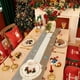 thumbnail image 4 of Herunwer Winter Table Runner, Pine Branch Plaid Check Farmhouse Kitchen Dining Table Decor, Christmas Holiday Home Decoration Party Supply, 4 of 6