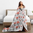 thumbnail image 6 of Mushroom Blanket Super Soft Cozy Red Mushroom Plush Throw Blanket Fuzzy Fleece Mushroom Decor Blanket for Gift Boys Girls Kids Adults Bed 50"X60", 6 of 6
