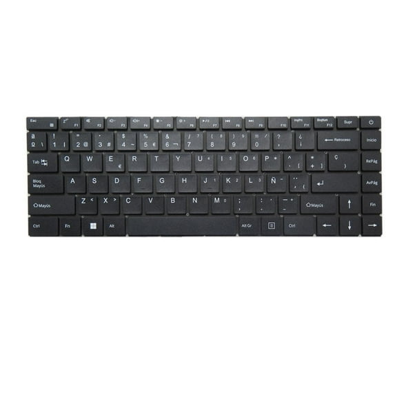 Laptop NO Backlit Keyboard For Gateway GWNR51416 GWNR51416-BK GWNR51416-BL GWNR51416-RD GWNR51416-GR Spanish SP Black NO Frame New