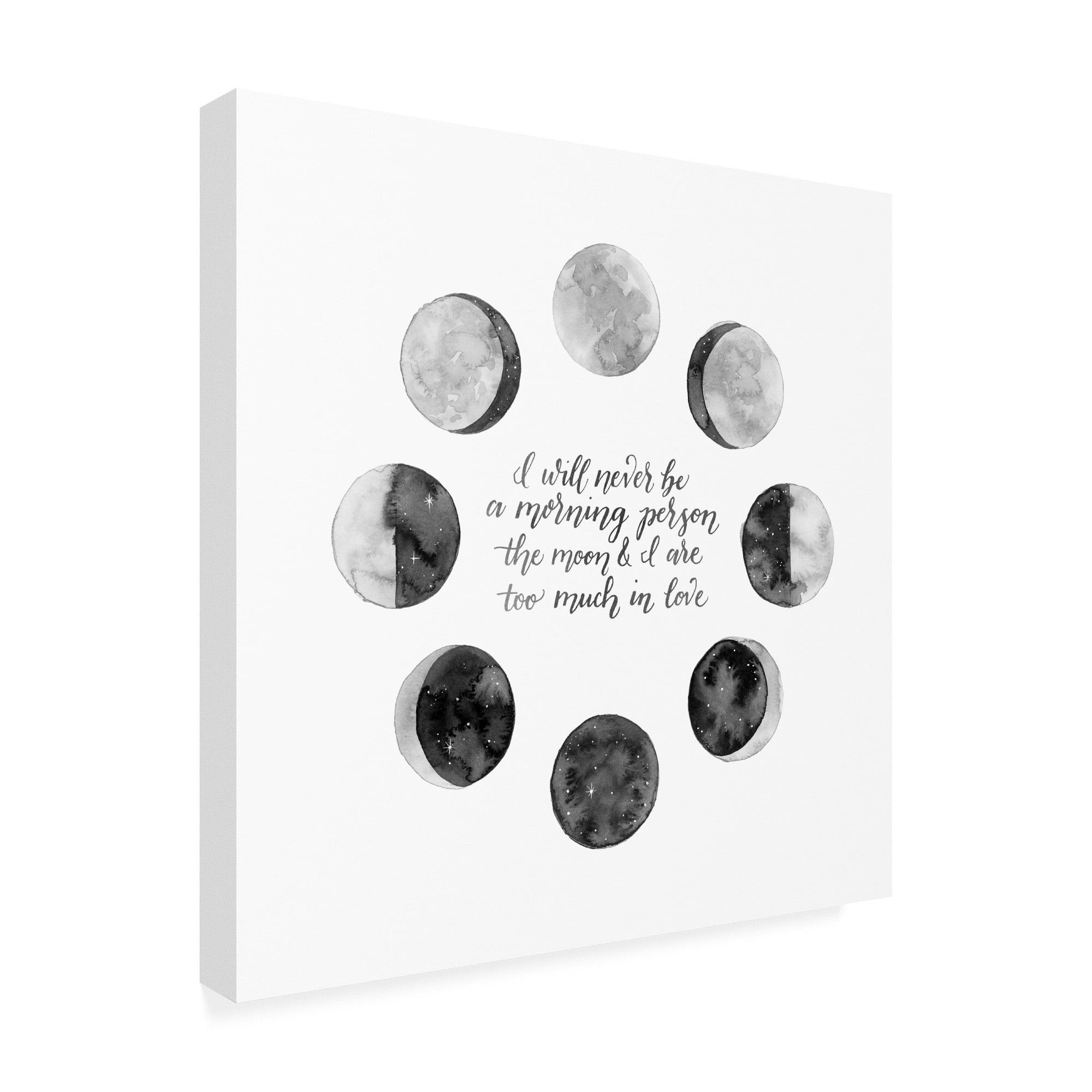 Trademark Fine Art 'Ode to the Moon II' Canvas Art by Grace Popp