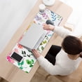 thumbnail image 3 of Delightful Floral Mouse Pad - Extra Large Gaming Mat, Aesthetic Desk Decor for Women - Office Desk Protector, Keyboard & Mouse Mat - 31.5x11.8 Inches, 3 of 7