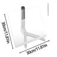 thumbnail image 2 of LED Illuminated Acrylic Message Board With Marker Pen Glowing Writing Tablet Light Up Drawing Note Pad Display Stand For Home Use, 2 of 3