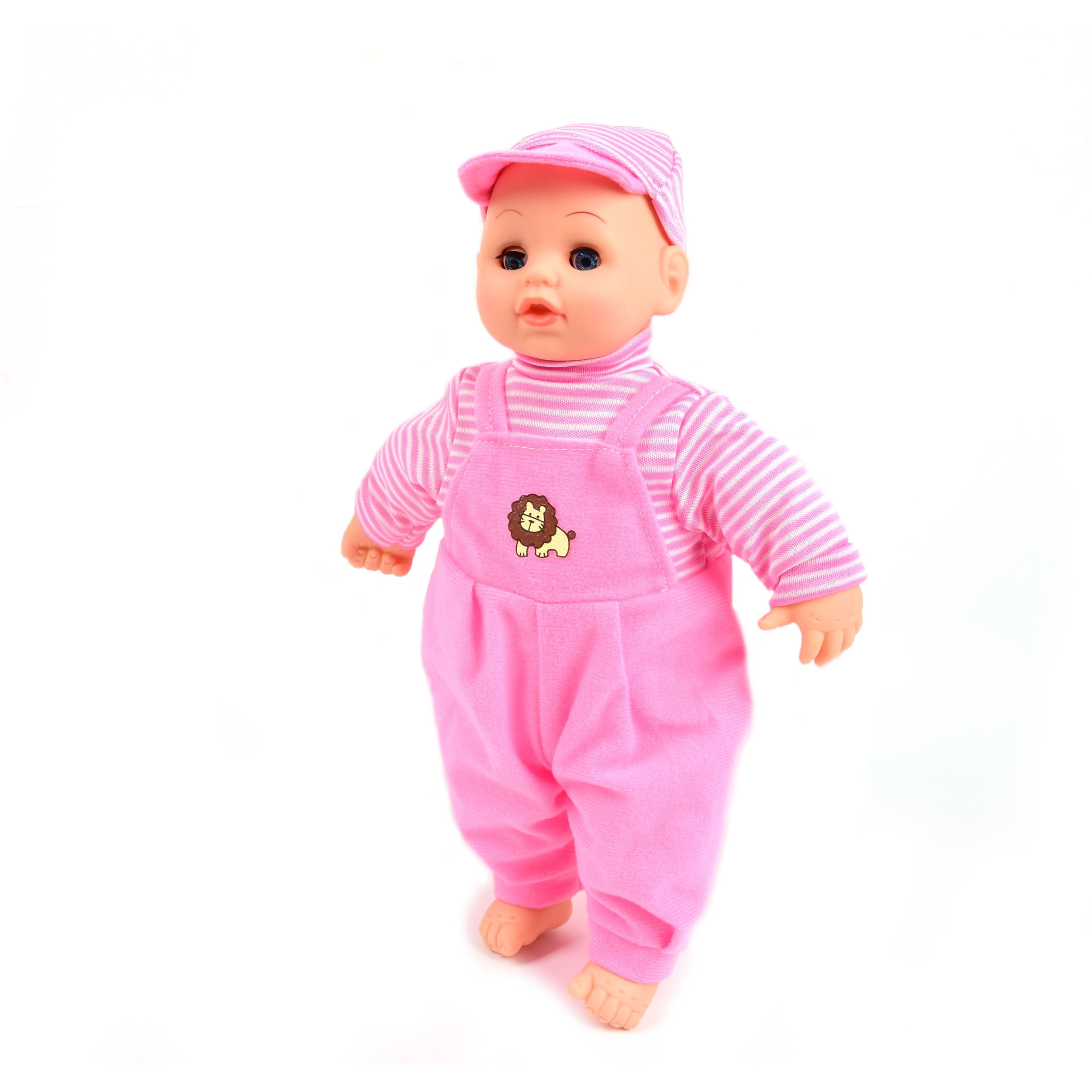 WonderPlay Baby Doll With 4 Sounds - Pink