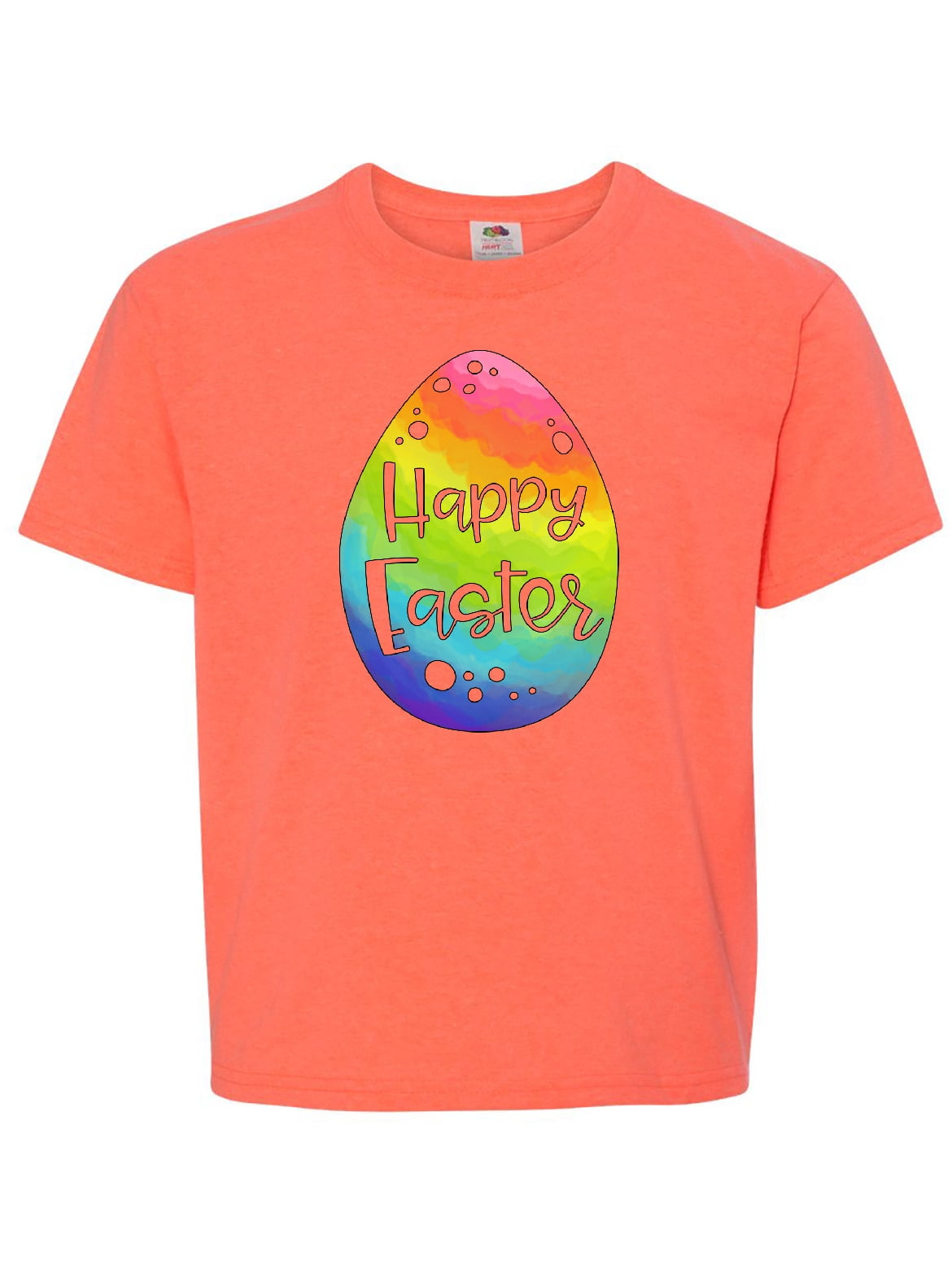 Happy Easter Rainbow Easter Egg Youth T Shirt