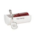 thumbnail image 1 of Juego de platos para servir Mud Pie Can-Berry Ceramic Cranberry con espátula, 1 of 9