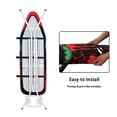 thumbnail image 5 of HELLHERO Iron Board Protective Cover Elastic Border Adjustable Elastic Edge Fit Fade - Proof Iron Board Covers Elastic Edges Strong Elastic Edge(15x54), 5 of 6