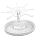 thumbnail image 3 of Exhibidor de llaveros, organizador de joyas, soporte multifuncional giratorio de 360 degree para joyas, soporte para collares con colgantes y colgantes. Blanco 1 Nivel, 3 of 8