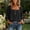 Black, variant on Morttic Women's Summer Casual Square Neck 3/4 Puff Sleeve Loose Fit Blouse – Solid Color Top with Button Placket Yellow，XL