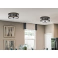 thumbnail image 3 of Cal Lighting - Mateo - 2 Light Semi-Flush Mount In Contemporary Style-4.5 Inches, 3 of 4