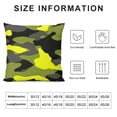 thumbnail image 5 of SHANXI Throw Pillow Covers Home Decor uflage Pillow Cases Decorative 12x12in, 5 of 5