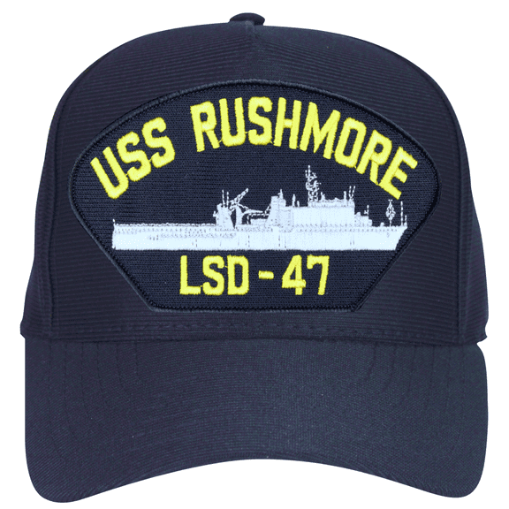 USS Rushmore LSD-47 Ships Ball Cap