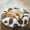 C, variant on Plush Round Pet Bed for Cats or Small Dogs, Mini Medium Sized Dog Cat Bed Self Warming Autumn Winter Indoor Snooze Sleeping Plush Pet Bed