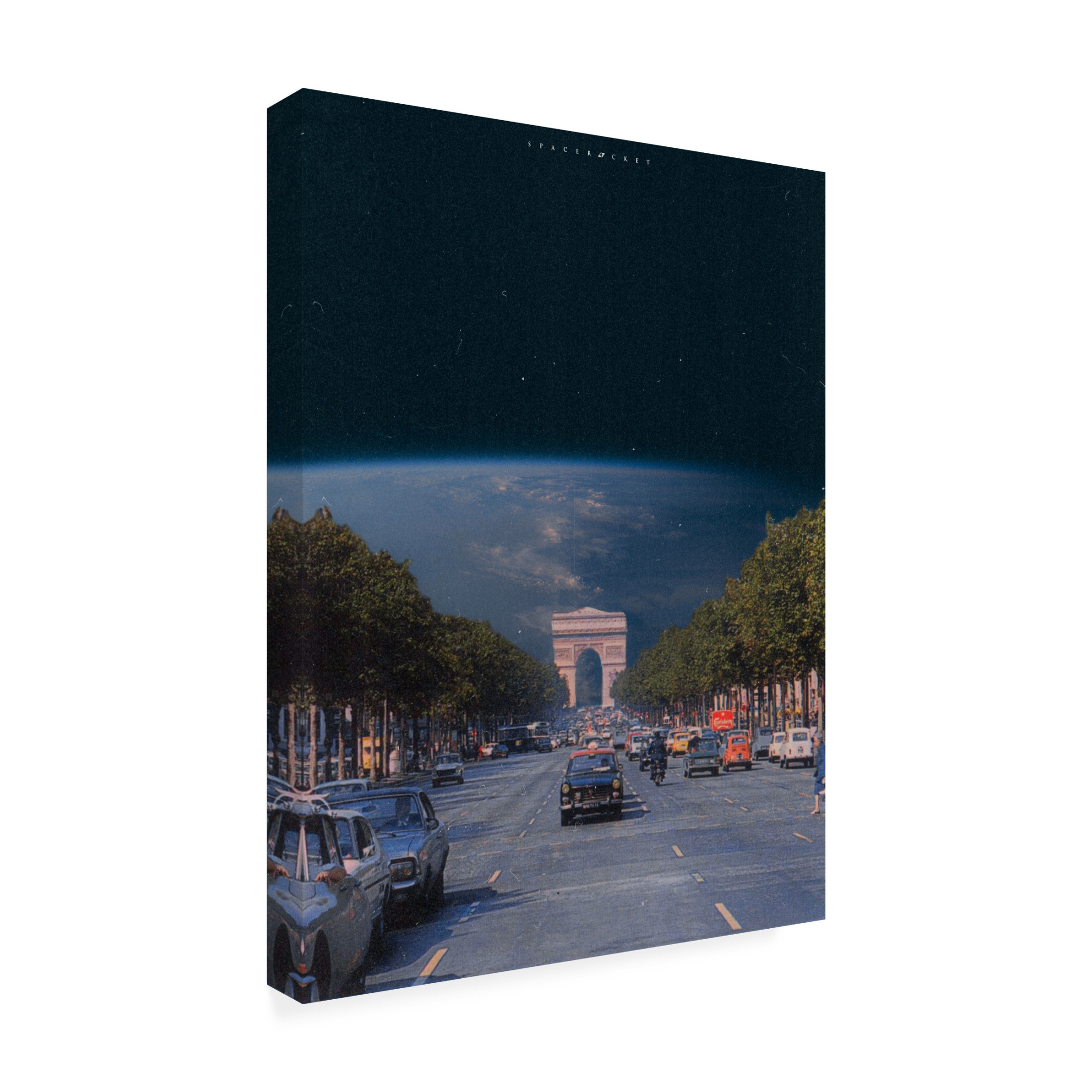 Trademark Fine Art spacerocket art 586 Canvas Wall Art