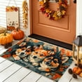 thumbnail image 4 of Antqov Fall Welcome Door Mat, 16x24" Washable Thanksgiving Front Door Mat Fall Maple Leaves Decorative Non-Slip Doormat for Indoor Outdoor Home Entryway Office Decorations, 4 of 6