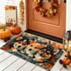 thumbnail image 4 of Felpudo decorativo con diseño de hojas de arce y calabaza de otoño para Halloween, Acción de Gracias, para baño, cocina, porche, tiras largas, 4 of 5