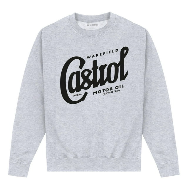 Castrol Chandail Molletonné à Inscription pour Adulte