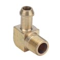thumbnail image 1 of 1/8in 27 NPT Turbocharger Brass Hose Fitting Nipple Corrosion Resistant Replacement for Garrett T2 T25 T28 T3 Turbo, 1 of 5