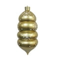 thumbnail image 1 of Vickerman MC180138 21.5 Po Ornement de Flocon de Neige Blanc de Bonbon de Champagne, 1 of 2