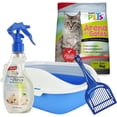 thumbnail image 1 of Kit Inicial para gatos Fancy Pets Arenero chico con marco 3 kg, 1 of 5