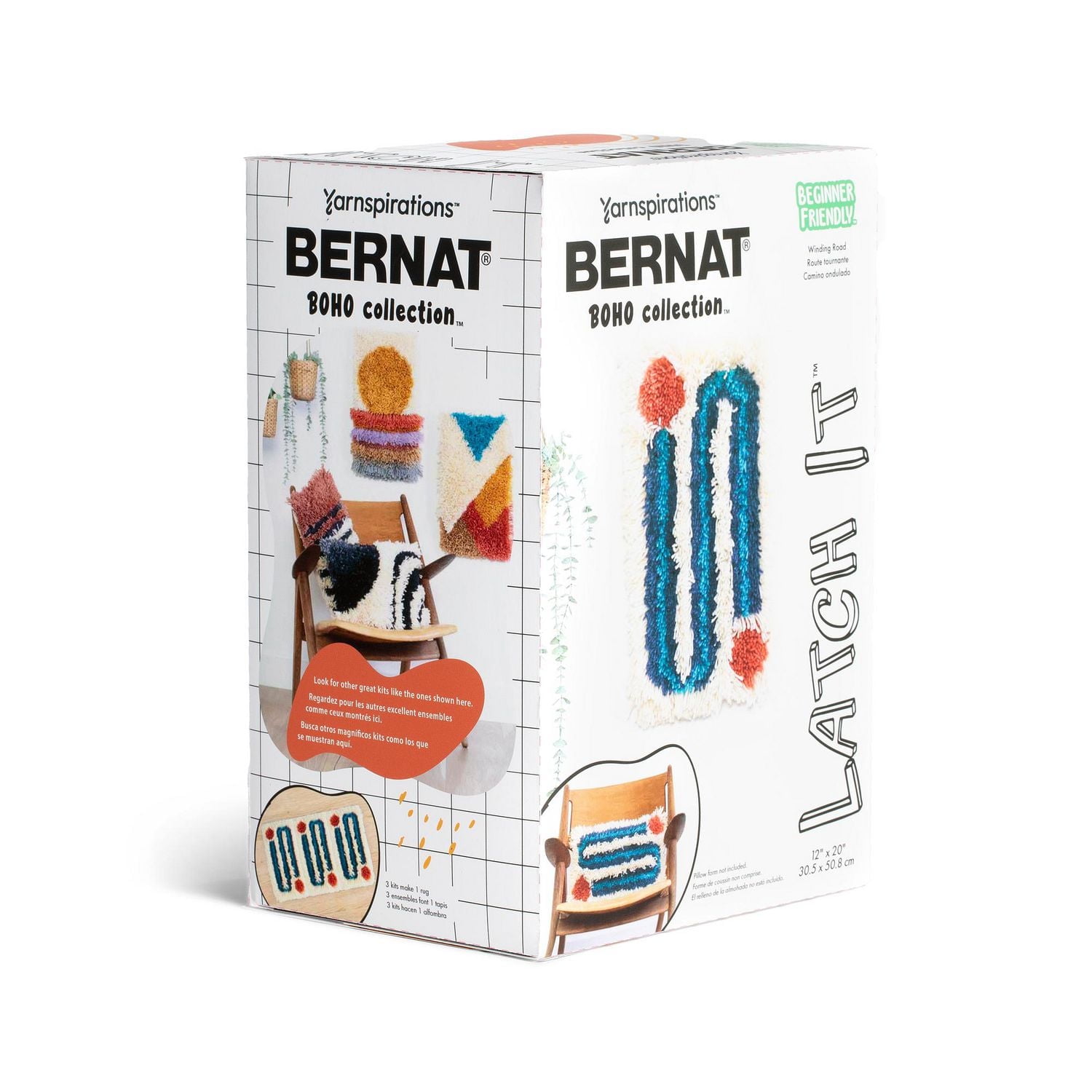 Bernat® Latch It™ Boho Collection Acrylique Fil Kit