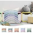 thumbnail image 6 of Boho Rainbow Classroom Throw Pillow Covers, Book Center Calming Corner Playroom Decor Pillow Case, Blue Pillow Cover, I Am Kind Smart Brave Confidence 18x18 Inch Pillowcase, 6 of 6
