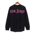 thumbnail image 2 of Nuevo Producto de Palm, camiseta de manga larga con letras sánscritas de Palm Angels impresas en la parte posterior para hombres y mujeresCuerpo entero estampado negro., 2 of 5