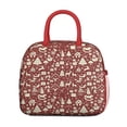 thumbnail image 2 of Womens Red Christmas Icon Pattern Lunch Box for Work,Insulated Lunch Bag for Women,Loncheras Para Mujer,Leakproof Adult Lunch Bag for Work,Beach,Travel,Picnic,Camping, 2 of 7