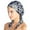 Denim Off-White, variant on Ashford & Brooks Women's Pretied Printed Fitted Headscarf Chemo Bandana