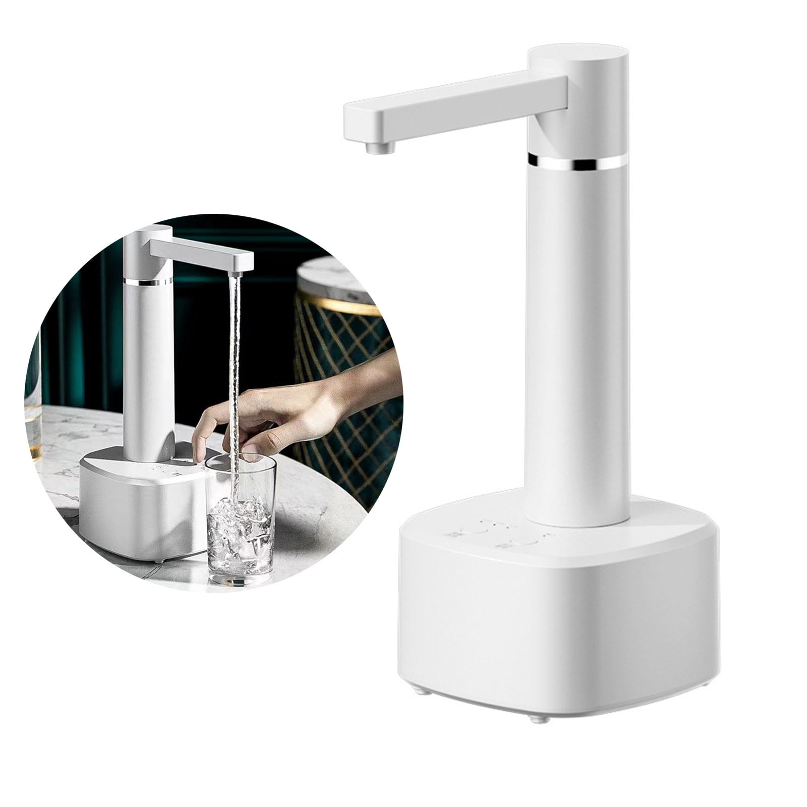 Plastic Electric Water with Three Gears Adjustment Water Bucket Bottle Dispenser Suitable for Bucket Water