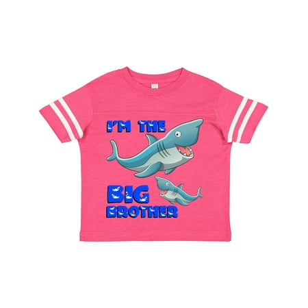 

Inktastic I m the Big Brother Shark Boys Toddler T-Shirt