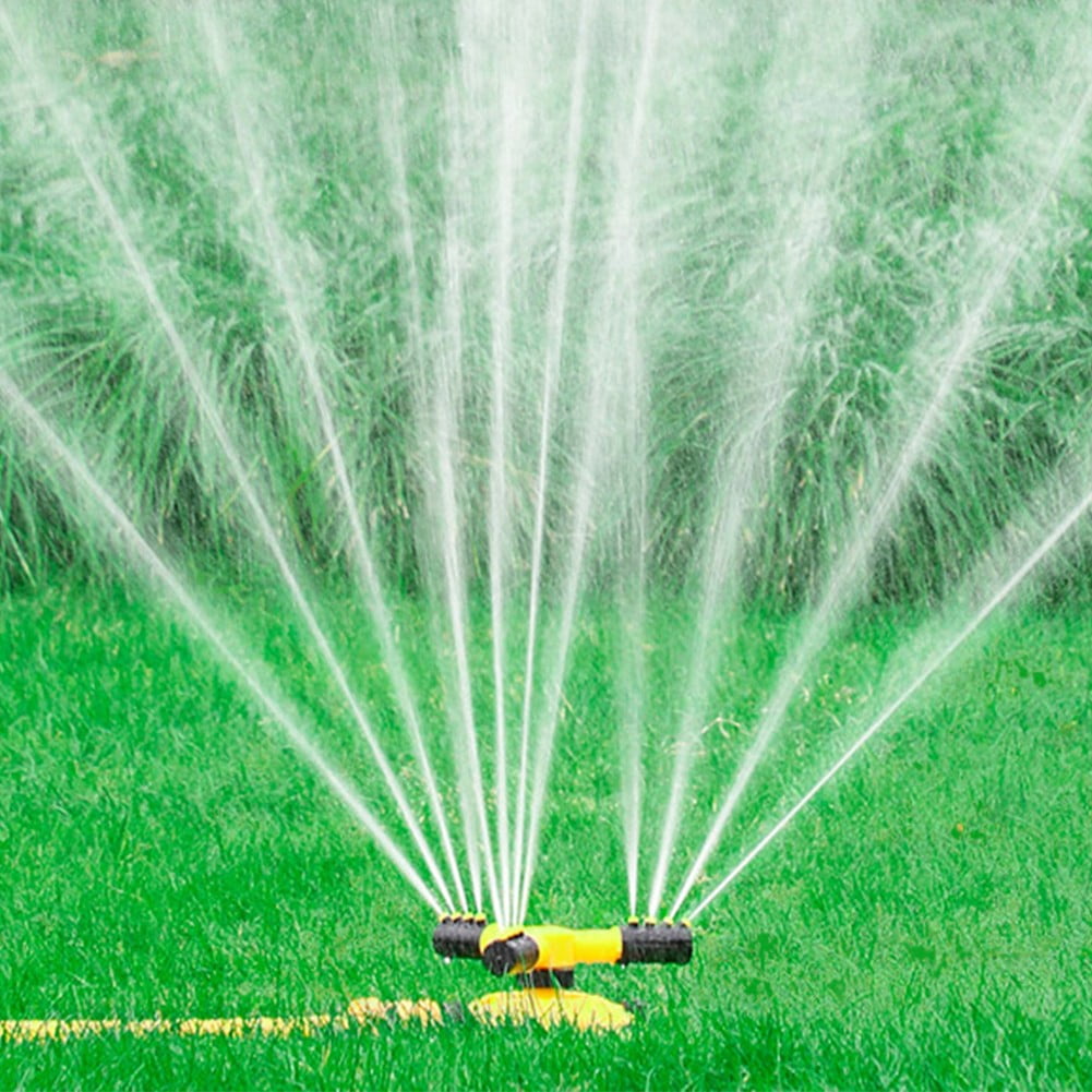 Lawn Sprinkler 360 Degree Rotary Sprinkler Garden Grass Watering Sprinkler