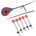 thumbnail image 1 of Ice Fishing Pole End, Rods Pole End Tip 5pcs with Rod for Winter Fishing Accessories L, 1 of 7