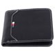thumbnail image 1 of Cartera Con Tarjetero, Cartera Delgada De Cuero De PU, Elegante, Negra, Elegante, A Prueba De Arañazos, Portátil Para Trabajo De Oficina, 1 of 7