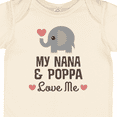 thumbnail image 4 of Inktastic Nana and Poppa Love Me Grandchild Elephant Boys or Girls Baby Bodysuit, 4 of 5