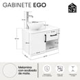 thumbnail image 2 of Mueble de Baño Flotante Completo Ninon Home EGO con Lavabo y Monomando BLANCO, 2 of 6