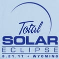 thumbnail image 2 of CafePress - Total Solar Eclipse Wyoming 2017 Body Suit - Baby Light Bodysuit, Size Newborn - 24 Months, 2 of 4