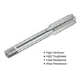 thumbnail image 4 of Unique Bargains M12 x 0.75 Left Hand High Speed Steel Machine 4 Straight Flutes Thread Tap, 4 of 6