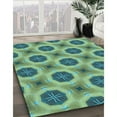 thumbnail image 2 of Ahgly Company Indoor Round Patterned Algae Green Area Rugs, 4' Round, 2 of 6