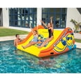 thumbnail image 3 of World of Watersports Floating Water Slide 19-2210 Slide N Smile; Multi-Color; Heavy Duty PVC; With Inflatable Side Rail And Side Grommets; 2 Lane Slide, 3 of 8