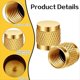 thumbnail image 2 of 60 Piezas 1/4 Tapa Abocinada Tapas Redondas de Accesorios de Latón Sin Tapa de Anillo Tapas de Válvula HVAC para Componente de Fabricación Industrial Doméstico, 2 of 7
