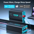 thumbnail image 2 of Inversor de Potencia LANDERPOW 3500W Onda Sinusoidal Pura 12V a 120V, 2 of 9