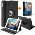 thumbnail image 1 of For iPad Air 13 Inch Case With Screen Protector 2024/ iPad Pro 12.9 Case (6th/5th Gen 2022/2021), Slim Smart Shell Translucent Frosted Hard PC Back Cover - Black, 1 of 5