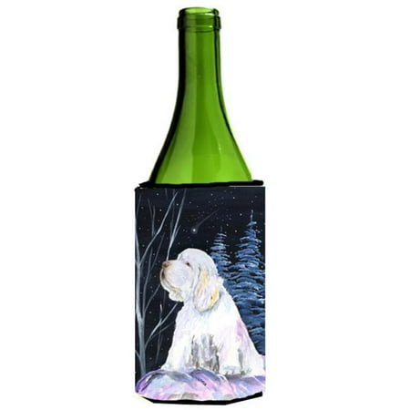 

Clumber Spaniel Wine bottle sleeve Hugger - 24 oz.