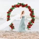 thumbnail image 5 of Flores Artificiales De 2 Uds., Guirnalda De Flores Colgantes Falsas, Vid Colgante Para Arco De Boda, Decoración De Jardín Minnieouse HA043070-02, 5 of 6