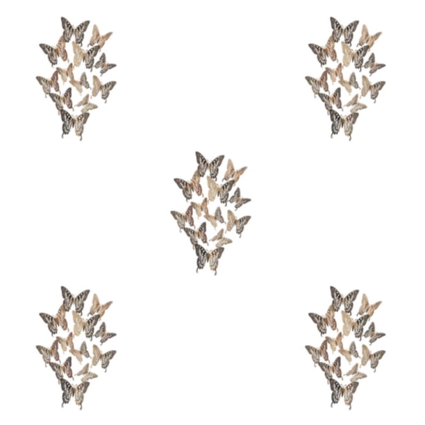 Yuarrent Colorful Wall - Mariposas simuladas decorativas Belleza simulada decorativa para paredes Colorful Wall Home LK12 Type2 NO2
