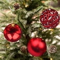 thumbnail image 4 of Bolas de adorno para árbol de Navidad con decoración Laklulu, 4 of 5